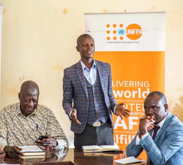 NTC staff facilitating a peer education session
