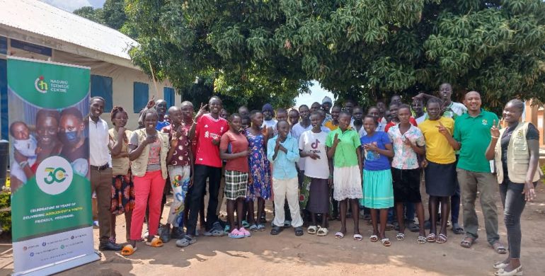 Building Life Skills and Confidence: Teens Club Session at Ayiri HCIII